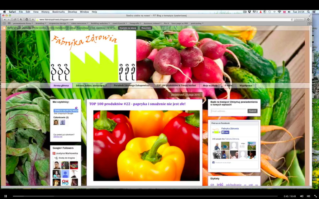 plany na przyszłość stary blog